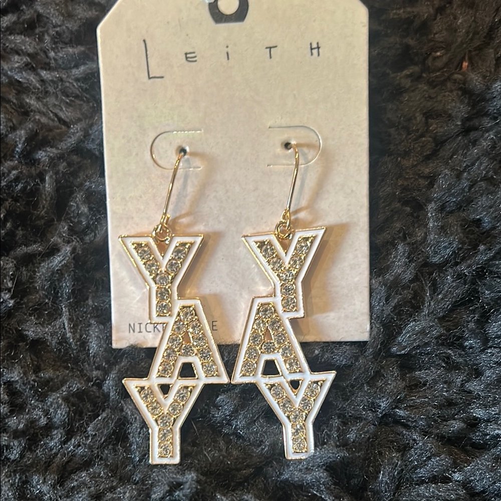 Leith Gold Dazzling Earrings
